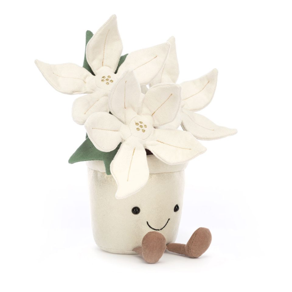 JellyCat Amuseables Gold Poinsettia