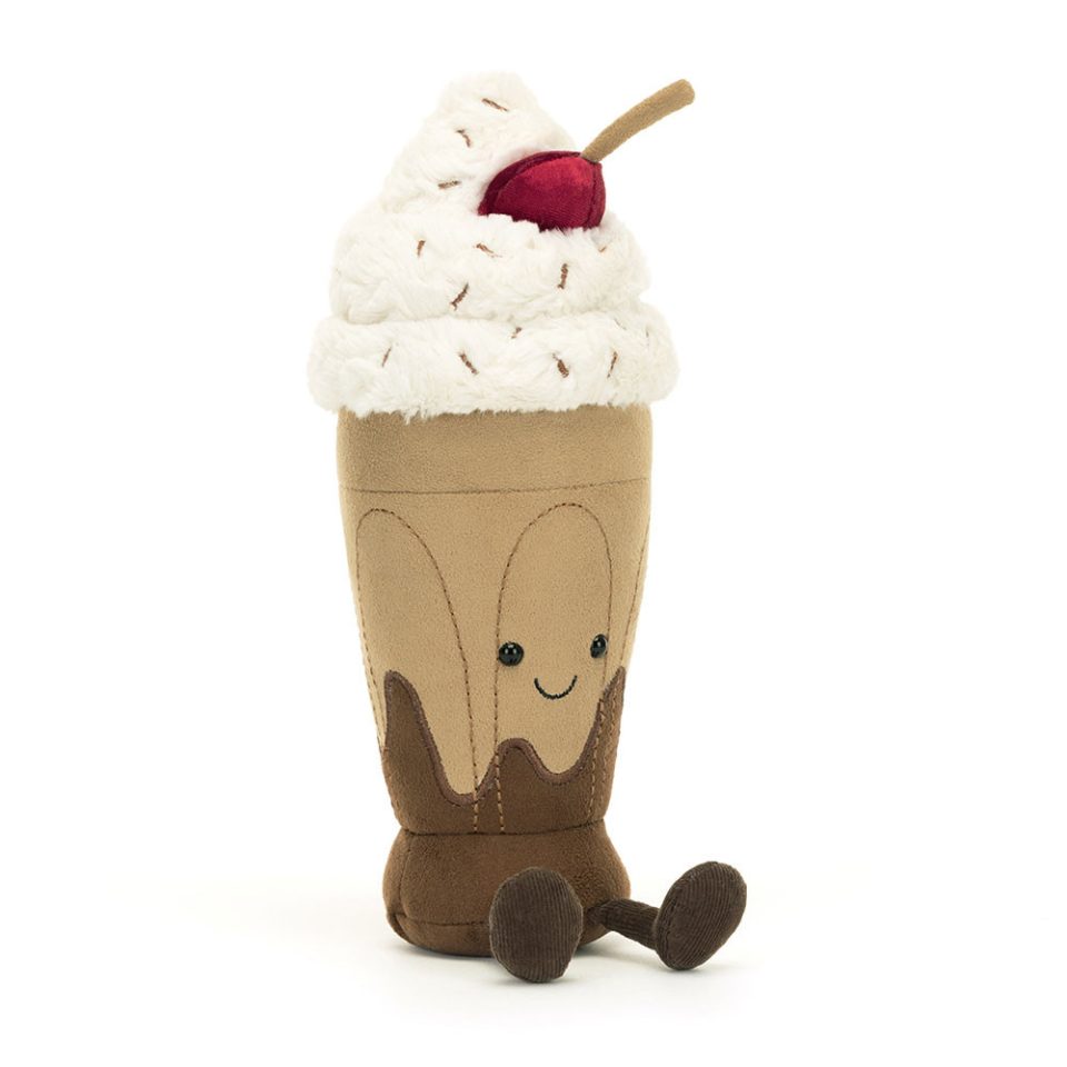 JellyCat Amuseables Chocolate Milkshake