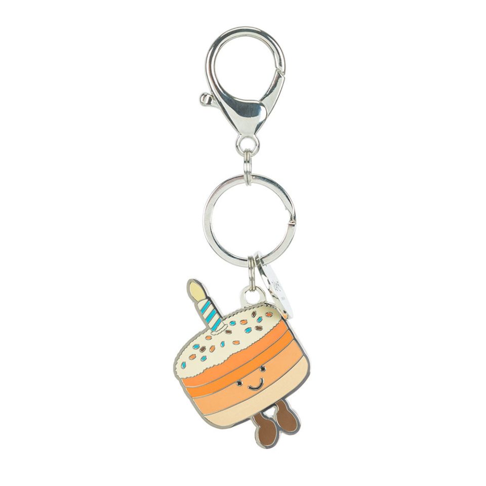 JellyCat Amuseables Jellina Birthday Cake Keyring